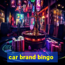 car brand bingo